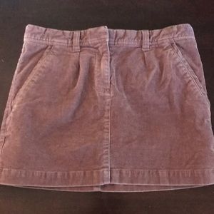 Crewcuts mini corduroy skirt , dusty lavender , 12